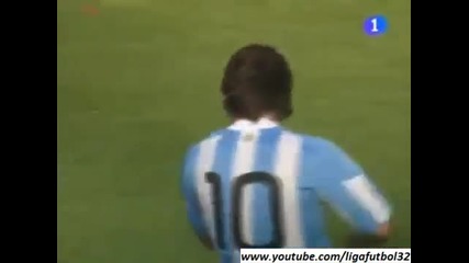 Мач след световното 2010 Аржентина Испания 4 - 1