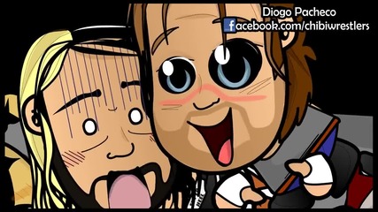 Wwe Анимациа - Dean Ambrose and Seth Rollins on Summerslam #05 ( Chibi Wrestlers | Wwe Animation)
