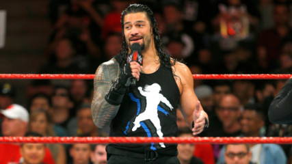 Roman Reigns delivers a parting shot to John Cena: Raw, Sept. 18, 2017
