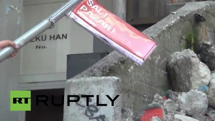 Turkey: Iconic rainbow Gezi steps destroyed by council