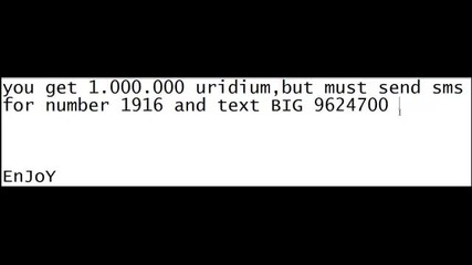 darkobit 1.000.000 uridium (no hack)