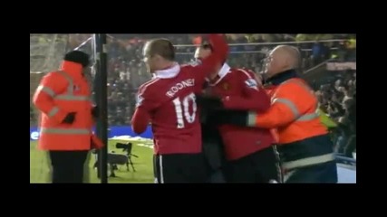 Бербатов гол, фенове го прегръщат Birmingham 1 - 1 Manchester United 