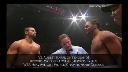 David 'hayemaker' Haye Greatest Hits