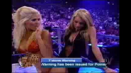 Torrie Wilson vs Sable - Lap Dance 
