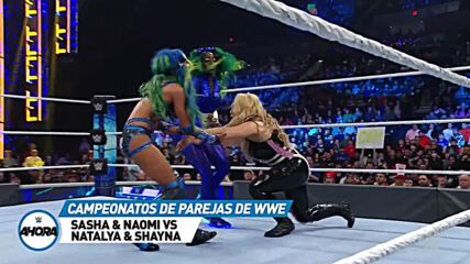 Natalya & Shayna van por los Campeonatos: WWE Ahora, May 13, 2022