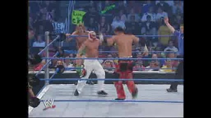 Brian Kendrick & Rey Mysterio Vs Matt Hardy & Shannon Moore