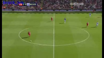 Liverpool(3:0)blackburn agger goal