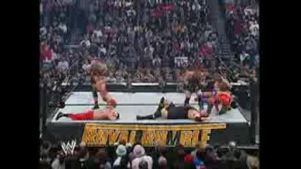 Goldberg In Royal Rumble