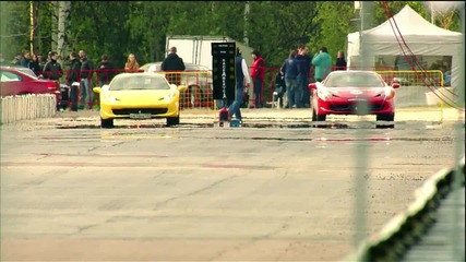 Bmw M6 vs Ferrari 458 Italia vs Nissan Gt-r Ams
