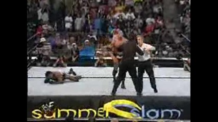 Summerslam 2001 - The Rock vs Booker T ( Wcw Championship)
