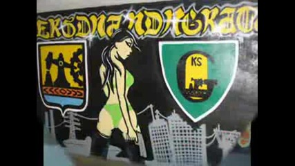 Polish Football Fans Graffiti