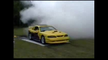 Ford Mustang Gt - Burnout