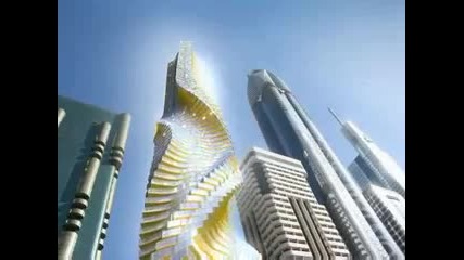 Dubai s rotating tower 