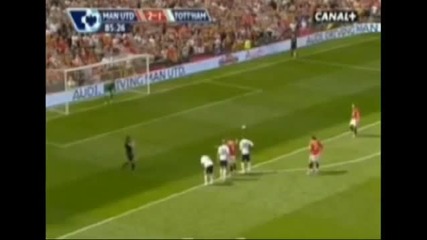 Бербатов и Юнайтед на върха - Manchester United 3 - 1 Tottenham Hotspur 