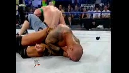 Wwe Breaking Point 2009 - Джон Сина побеждава Ренди Ортън и става Wwe Champion