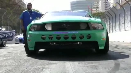 Ford Mustang Drift Car in Detail 2010