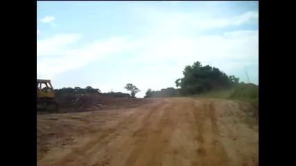 riding at the pit 