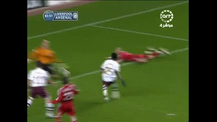 08.04 Ливърпул - Арсенал 4:2 Емануел Адебайор Гол