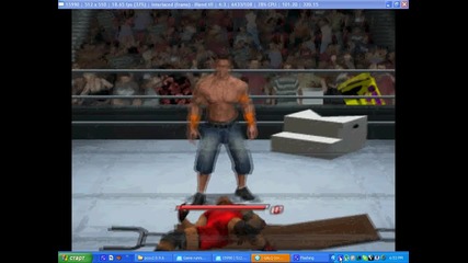 Wwe Smackdown vs Raw 2011 - Джон Сина прави емти върху масата