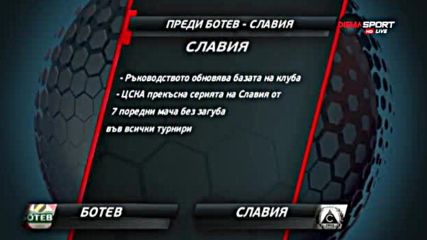 Преди Ботев Пд - Славия
