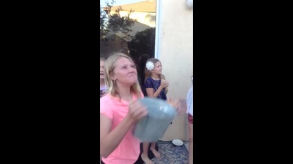 Maria's Als Ice Bucket Challenge!