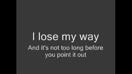 because of you - tekst