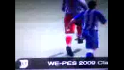 Pes 09 К.роналдо (финт)