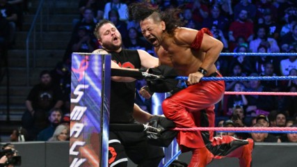 Shinsuke Nakamura & Randy Orton vs. Kevin Owens & Sami Zayn: SmackDown LIVE, Oct. 17, 2017