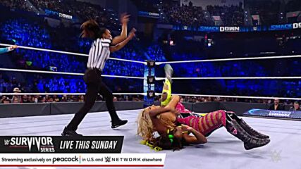Naomi & Aliyah vs. Shayna Baszler & Natalya: SmackDown, Nov. 19, 2021