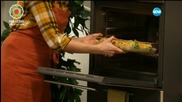 Хлебен пудинг с броколи и сирена - Бон апети (01.02.2016)