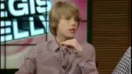 Dylan and Cole Sprouse on Live with Regis and Kelly 2009 