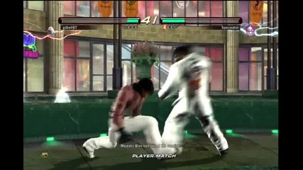 Tekken 6 Gameplay - My first online game [law]