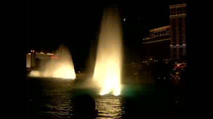 Dancing Fountains At The Bellagio