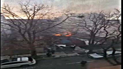 "Моята новина": Пожар в центъра на София