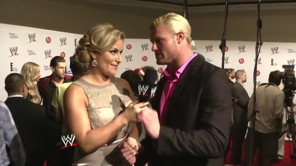 Natalya works the red carpet at Wwe Superstars for Hope party