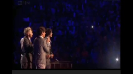 One Direction at the Brit Awards 2012