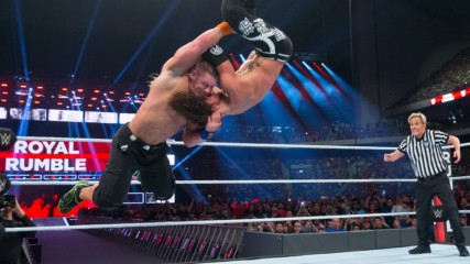 John Cena's super Attitude Adjustment: Royal Rumble 2016