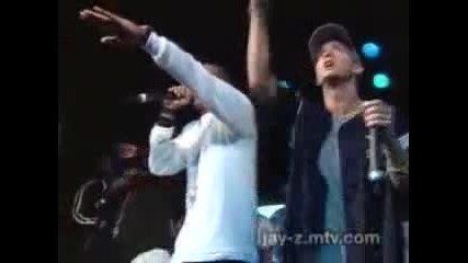 jay - z feat eminem - renegade live 