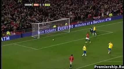 Манчестер Юнайтед 5 - 0 Стok Сити /най - интересните моменти/