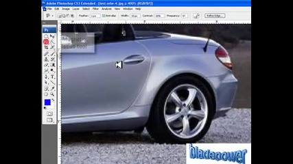 как да сменим цвеtа на джантите на кола с Photoshop