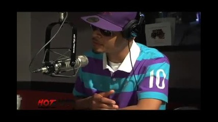 Интервю с T.i. в радио Hot 107.9 