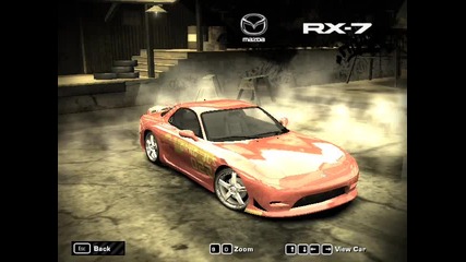 Nfs Most Wanted Fast And Furious Cars 