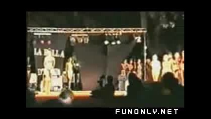 Model fall down through stage video - Model fall down through stage video clip - 