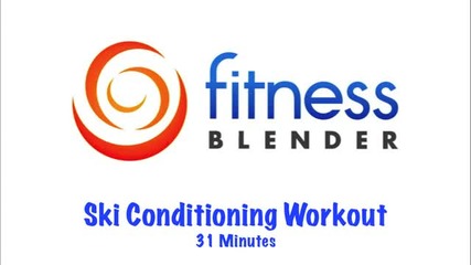 30 Minute Ski Conditioning Workout - Fitness Blender Strength and Cardio Training