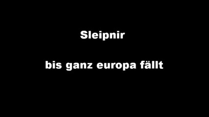 Sleipnir - Bis ganz europa fallt 