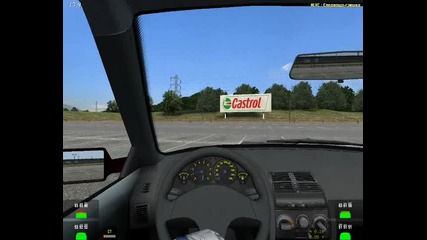 Lfs - Gameplay - Carpark - малкия мап