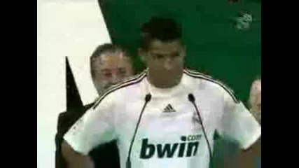 Cristiano Ronaldo Cr9 пристигна на Сантяго Бернабеу