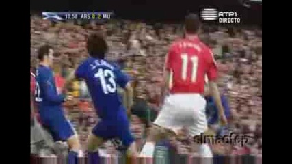 05.05 гол на Кристиано Роналдо ! Арсенал - Манчестър Юнайтед 1:3 
