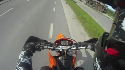 Да се повозим с Ktm 660 