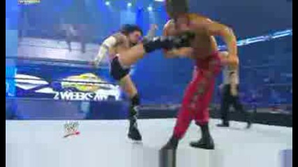 Smackdown 10/07/09 - The Great Khali vs Cm Punk